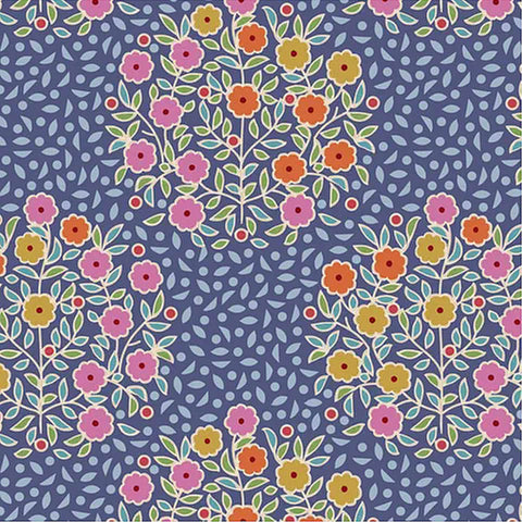 Tilda PIE IN THE SKY  - #100486 Confetti Floral - Blue