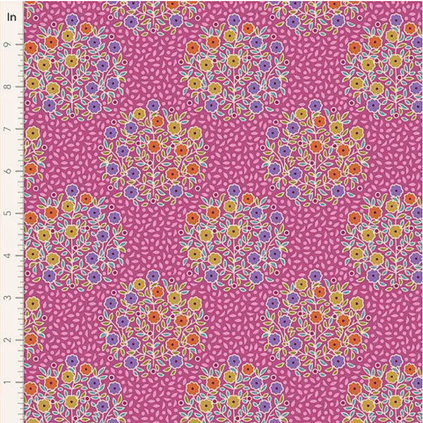 Tilda PIE IN THE SKY  - #100484 Confetti Floral - Cerise