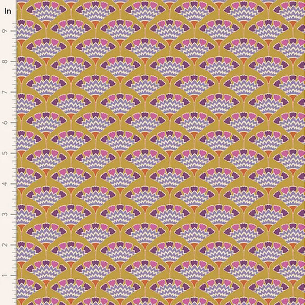 Tilda PIE IN THE SKY  - #100481 TasselFlower - Mustard & Cerise