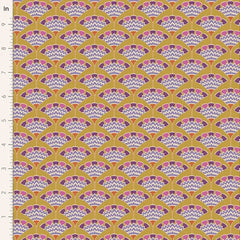 Tilda PIE IN THE SKY  - #100481 TasselFlower - Mustard & Cerise