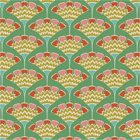 Tilda PIE IN THE SKY  - #100497 TasselFlower - Pine Green