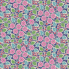 Tilda PIE IN THE SKY  - #100490 Topsy Turvy Floral - Blue