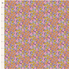 Tilda PIE IN THE SKY  - #100483 Topsy Turvy Floral - Plum