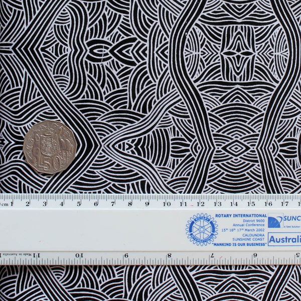 UNTITLED BLACK by Aboriginal Artist   NAMBOOKA