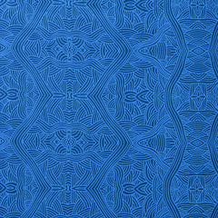 UNTITLED BLUE by Aboriginal Artist NAMBOOKA