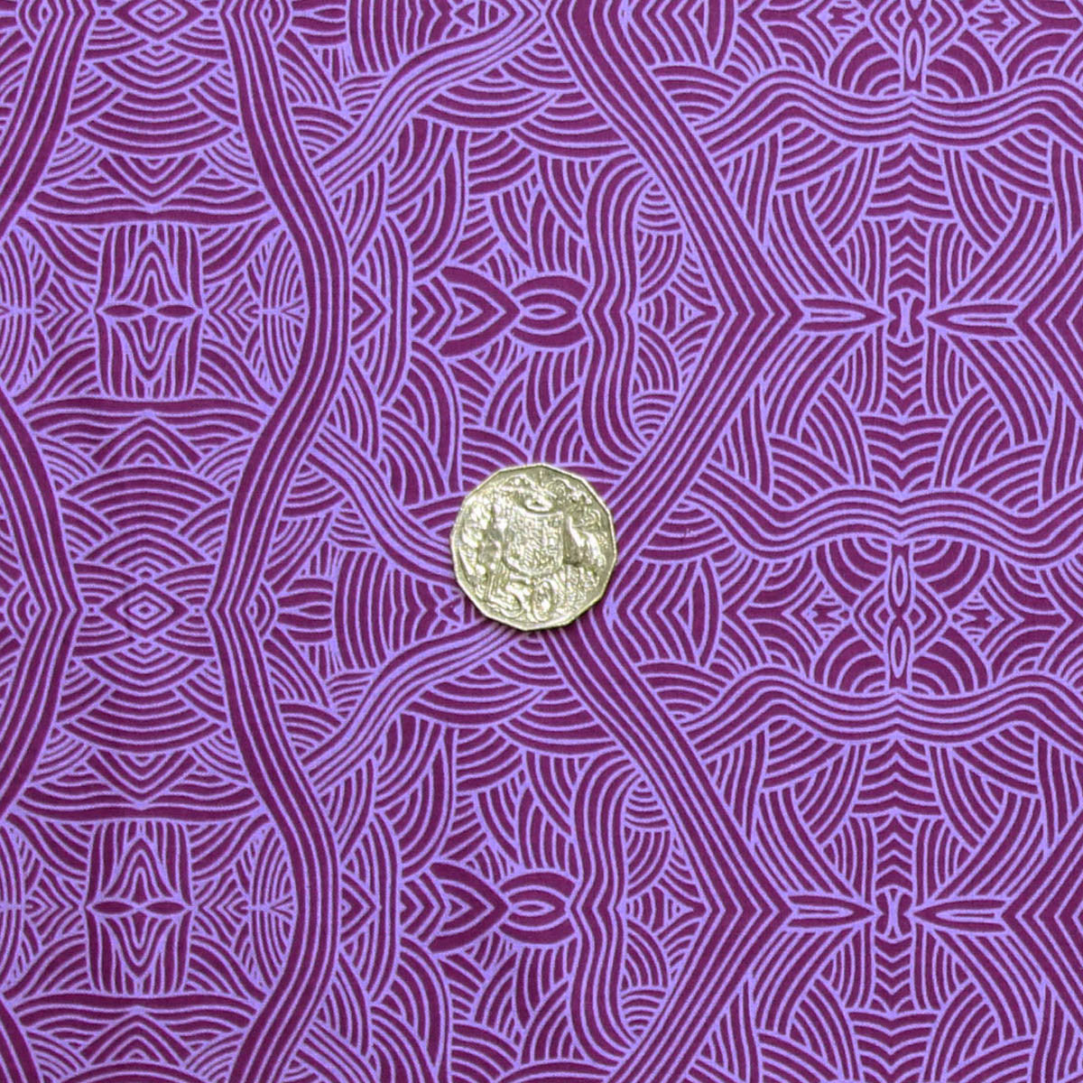 UNTITLED PURPLE by Aboriginal Artist  NAMBOOKA