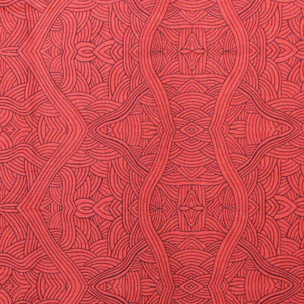 UNTITLED RED by Aboriginal Artist NAMBOOKA