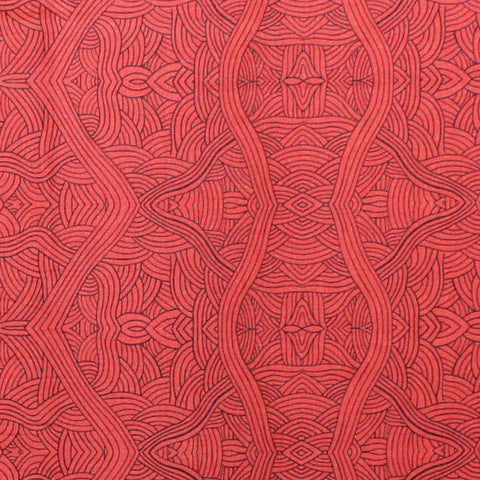 UNTITLED RED by Aboriginal Artist NAMBOOKA