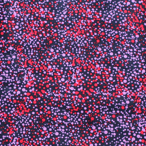 UTOPIA BUSH PLUM RED by Aboriginal Artist  BETTY MBITJANA
