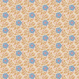 Tilda WINDY DAYS -  FAT QUARTER BUNDLE - 5 FQ's - CAMEL/CORAL