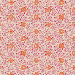 Tilda WINDY DAYS -  FAT QUARTER BUNDLE - 5 FQ's - RED/PINK