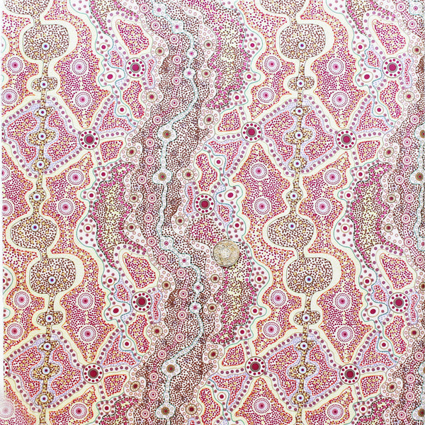 YALKE RED by Australian Aboriginal Artist June Smith