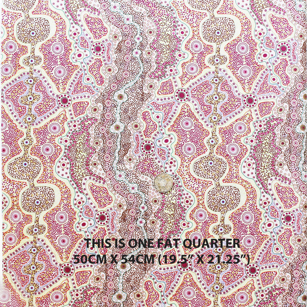 YALKE RED by Australian Aboriginal Artist June Smith