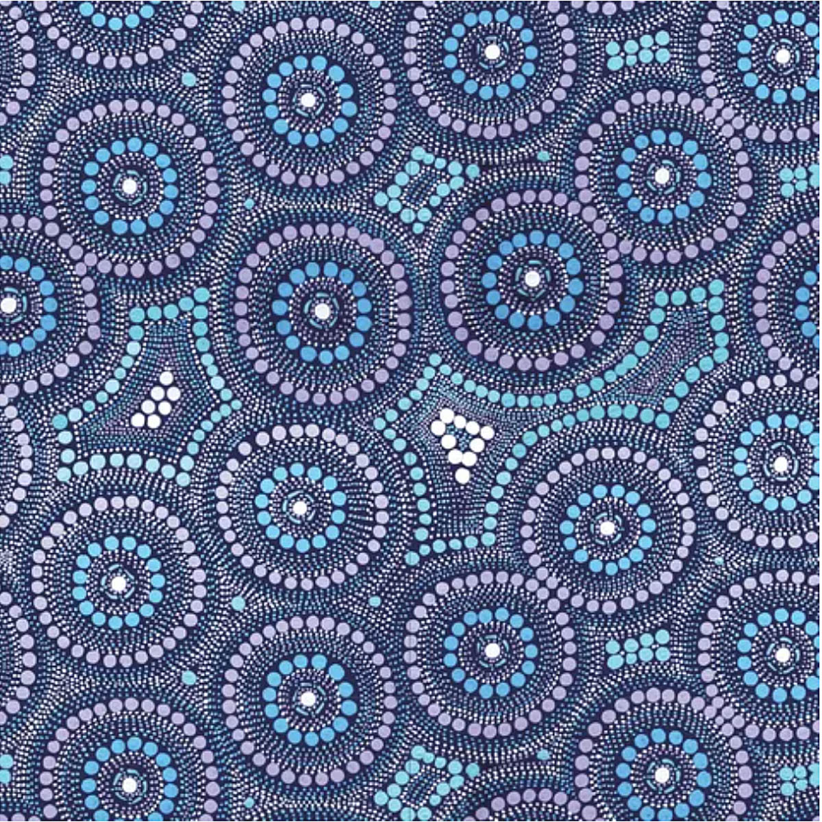 DV/ SALTWATER DREAMTIME #5570 by Aboriginal Artist Zachary Bennett-Brook