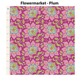 Tilda - BLOOMSVILLE COLLECTION - Flowermarket - Plum