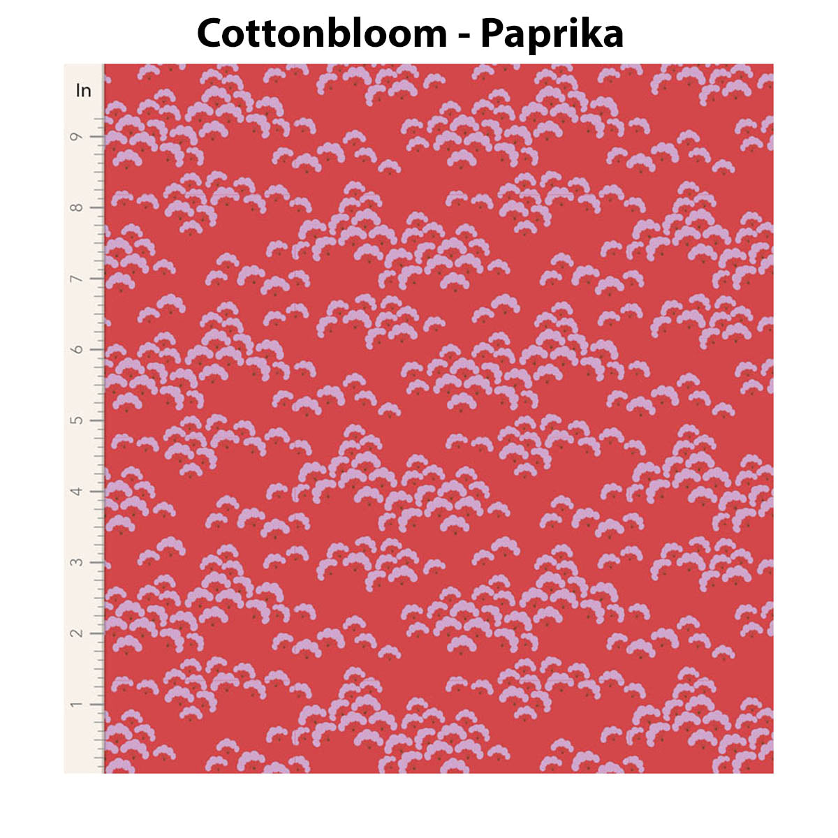 Tilda - BLOOMSVILLE COLLECTION - Cottonbloom - Paprika