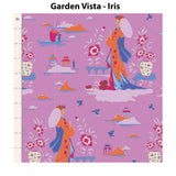 Tilda - BLOOMSVILLE COLLECTION - Garden Vista - Iris