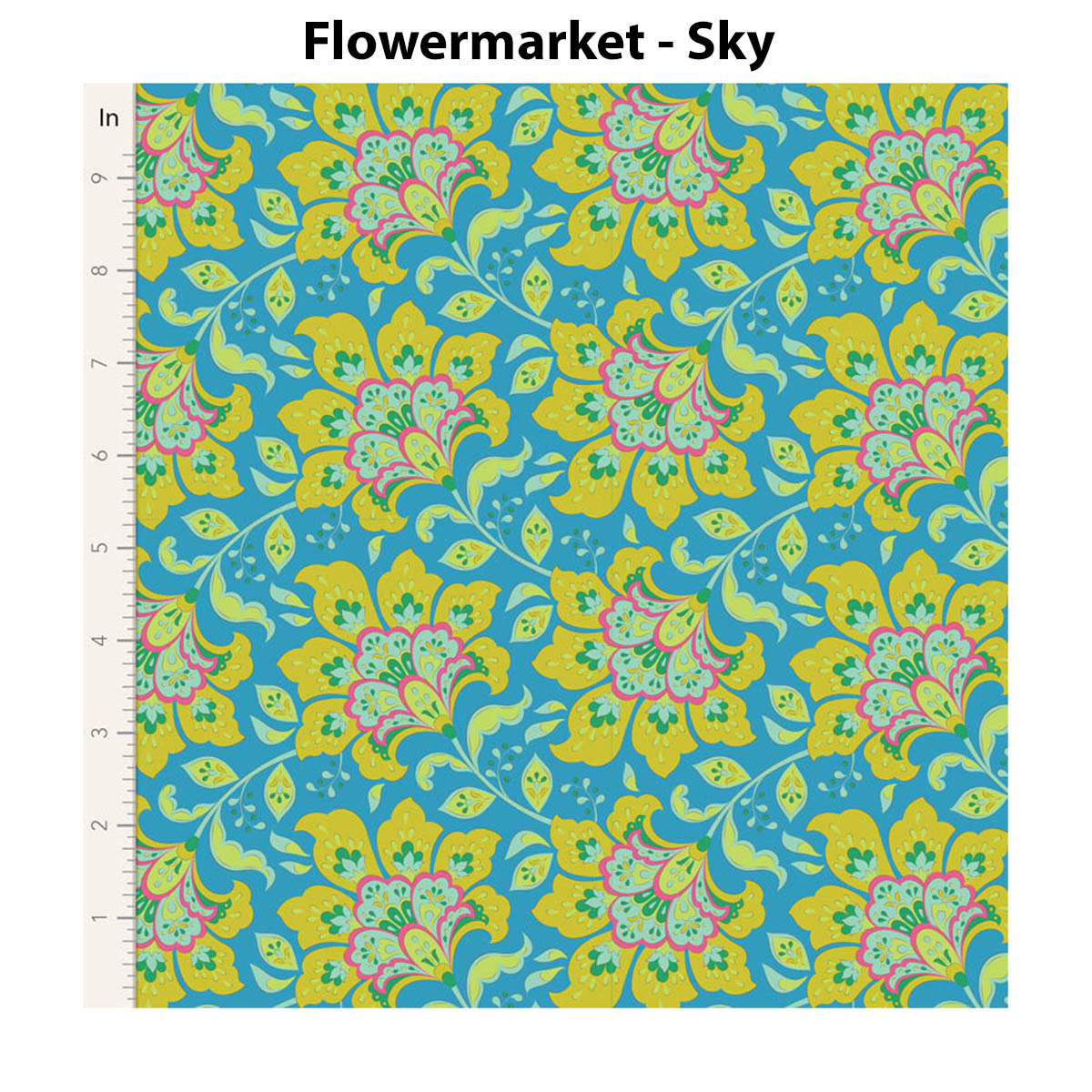 Tilda - BLOOMSVILLE COLLECTION - Flowermarket - Sky