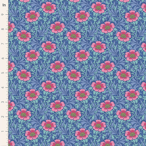 Tilda - HIBERNATION - Winter Rose 100522 - Blue