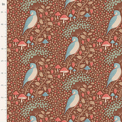 Tilda - HIBERNATION - Sleepybirds 100533 - Pecan