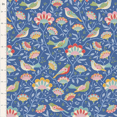 Tilda - JUBILEE - Bird Tree - Blue 100554