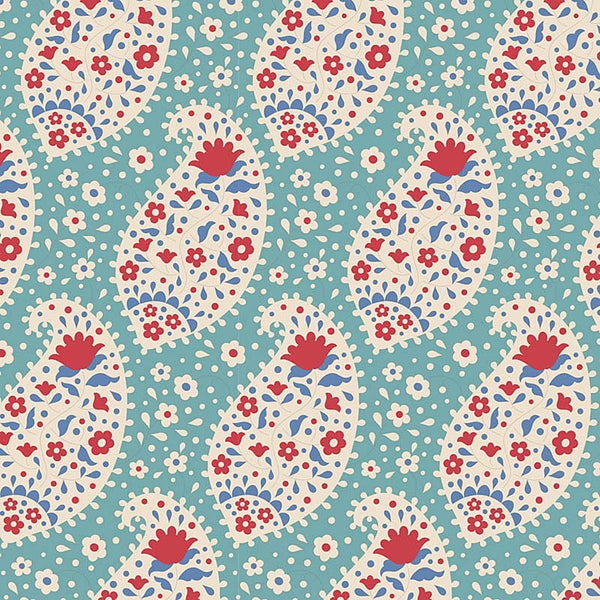 Tilda - JUBILEE - Teardrop - Teal 100556