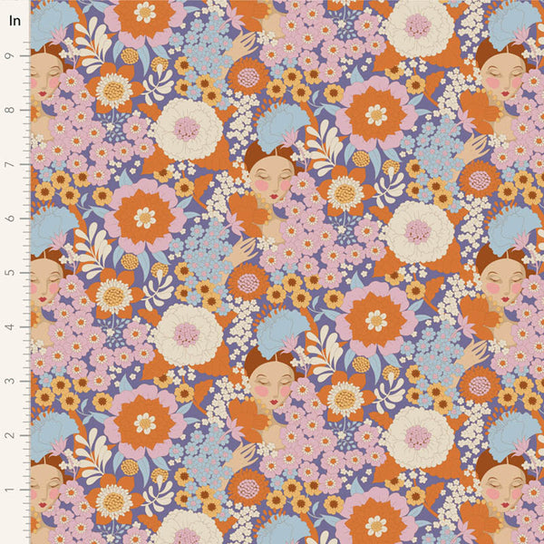 Tilda - WALLFLOWER - Wallflower Thristle # 100608