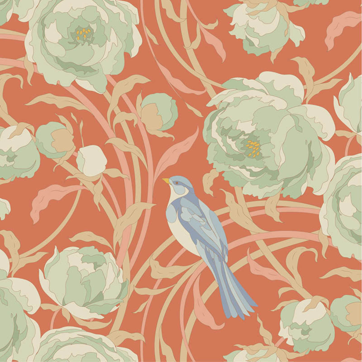 Tilda - SONGBIRD - Cora - Coral #100642