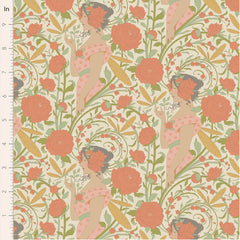 Tilda - SONGBIRD - AUBERY - Coral #100643