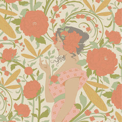 Tilda - SONGBIRD - AUBERY - Coral #100643