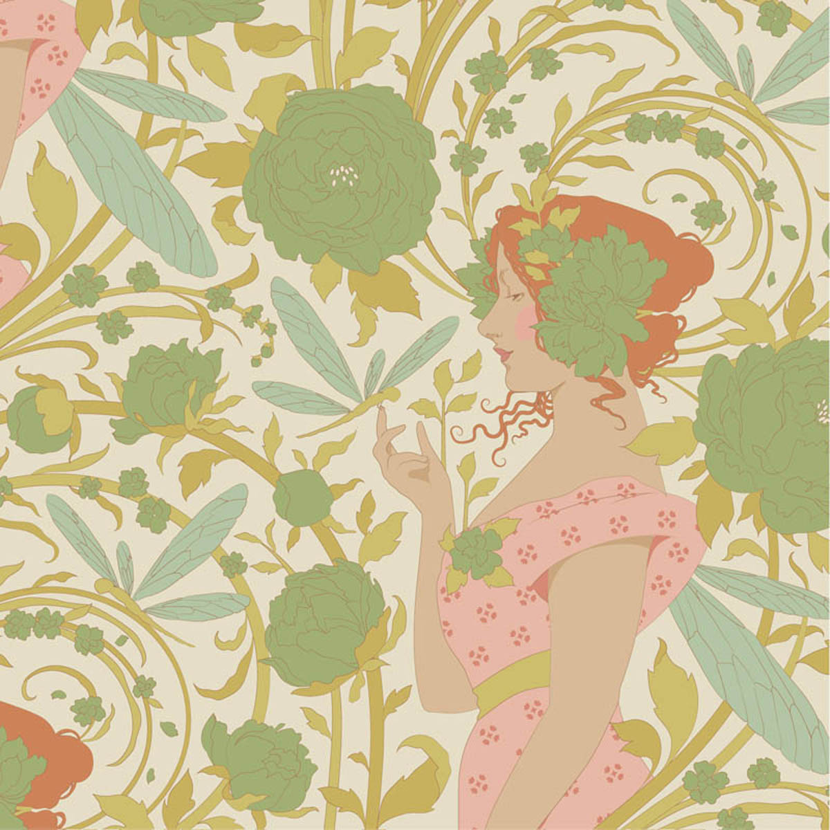 Tilda - SONGBIRD - AUBERY- Green #100646