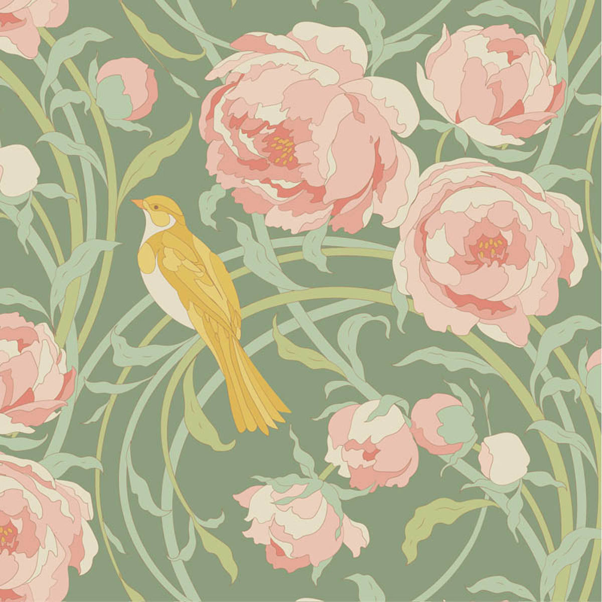 Tilda - SONGBIRD - CORA - Sage #100647