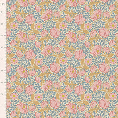 Tilda - SONGBIRD  - FLORA Blue #100654