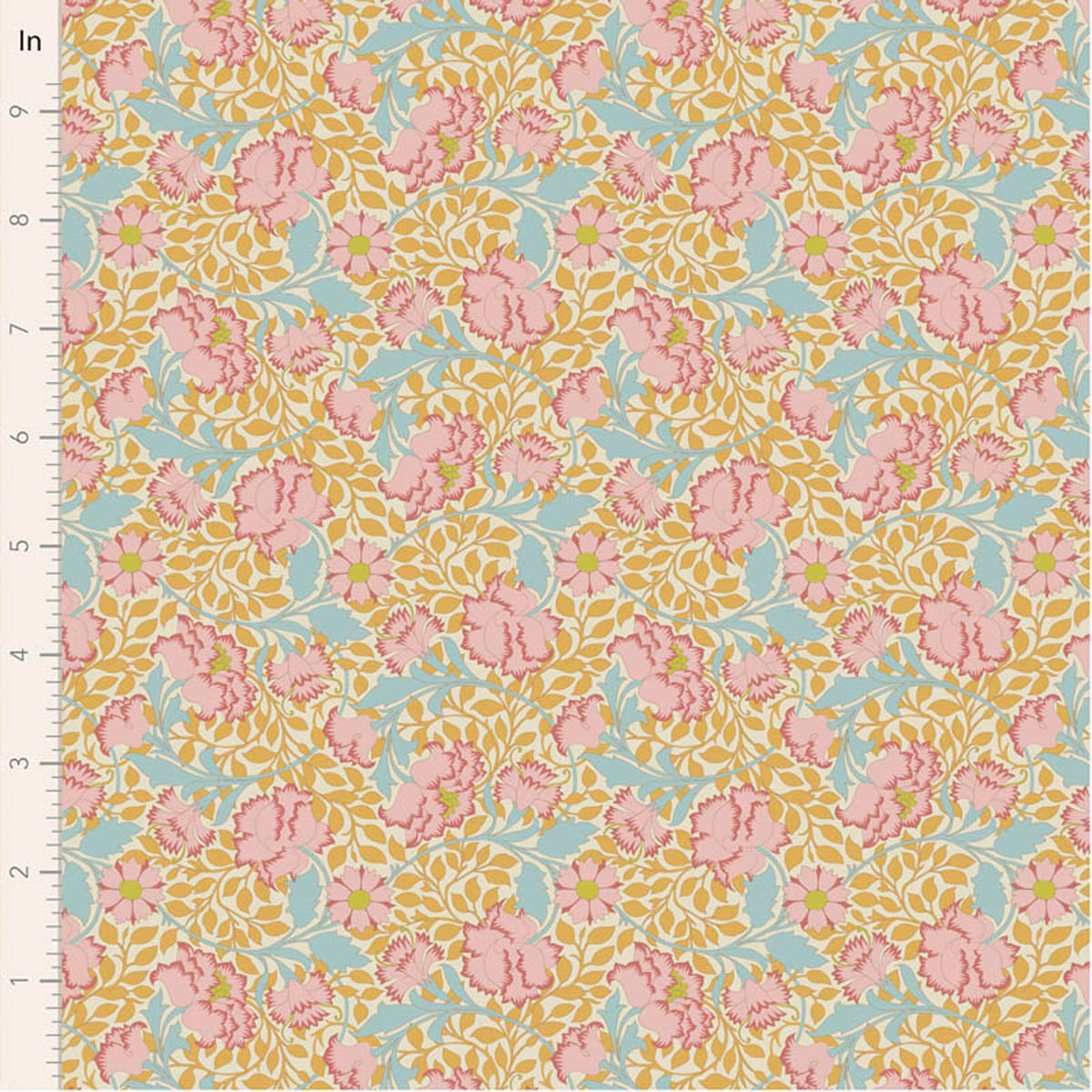 Tilda - SONGBIRD  - FLORA Mustard #100658
