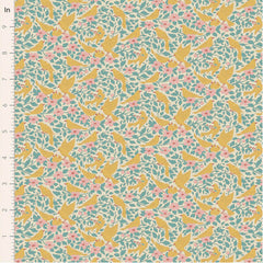 Tilda - SONGBIRD  -  AVA - Teal #100660