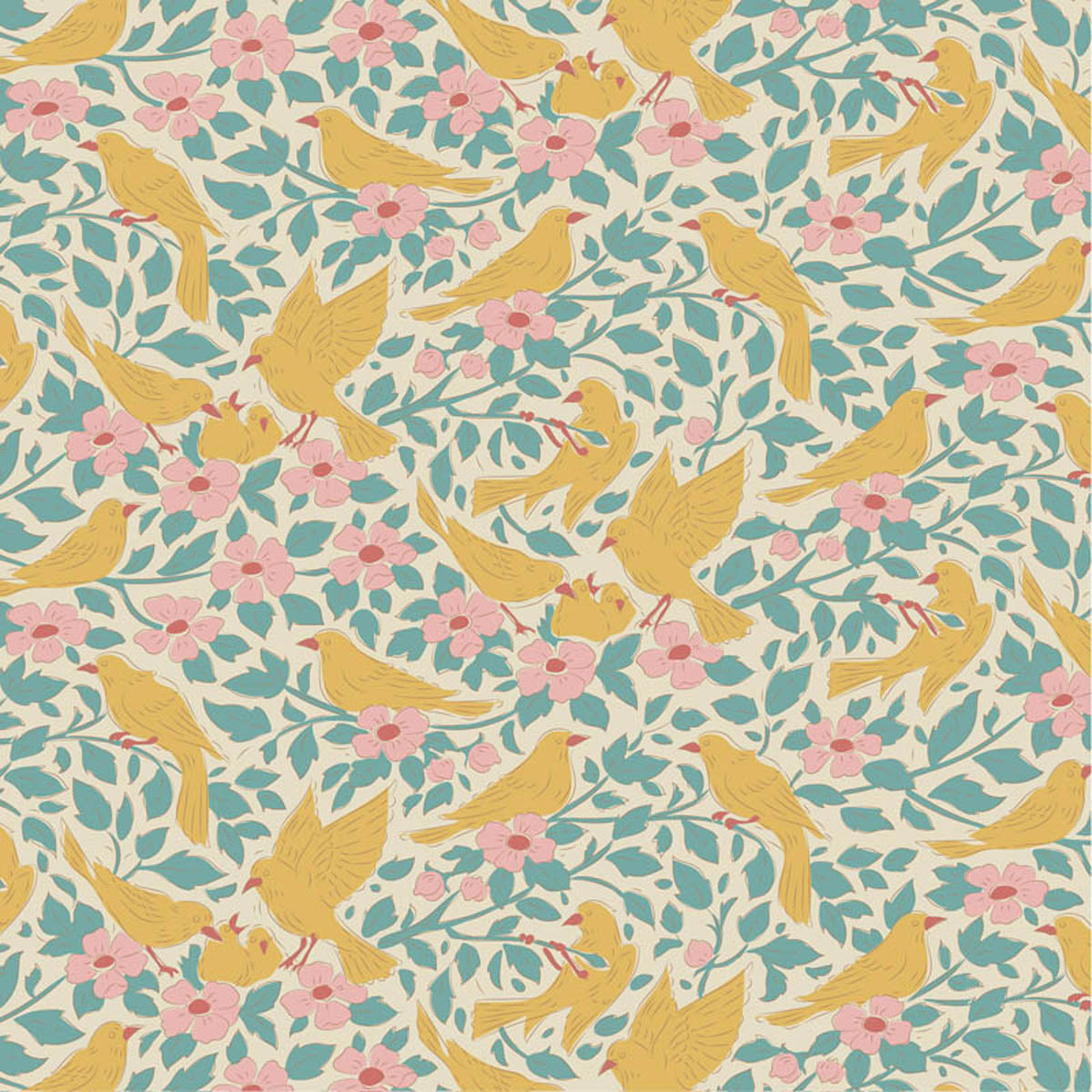 Tilda - SONGBIRD  -  AVA - Teal #100660