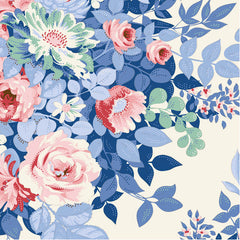 Tilda - SOMETHING BLUE - Whimsyflower Cream 100665