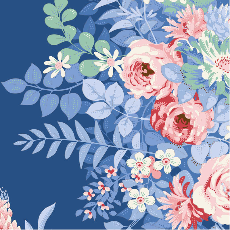 Tilda - SOMETHING BLUE - Whimsyflower Night 100675