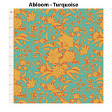 Tilda - BLOOMSVILLE COLLECTION - Abloom - Turquoise