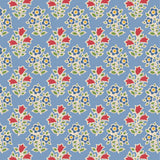 Tilda - JUBILEE - Farm Flowers  - Light Blue 110100