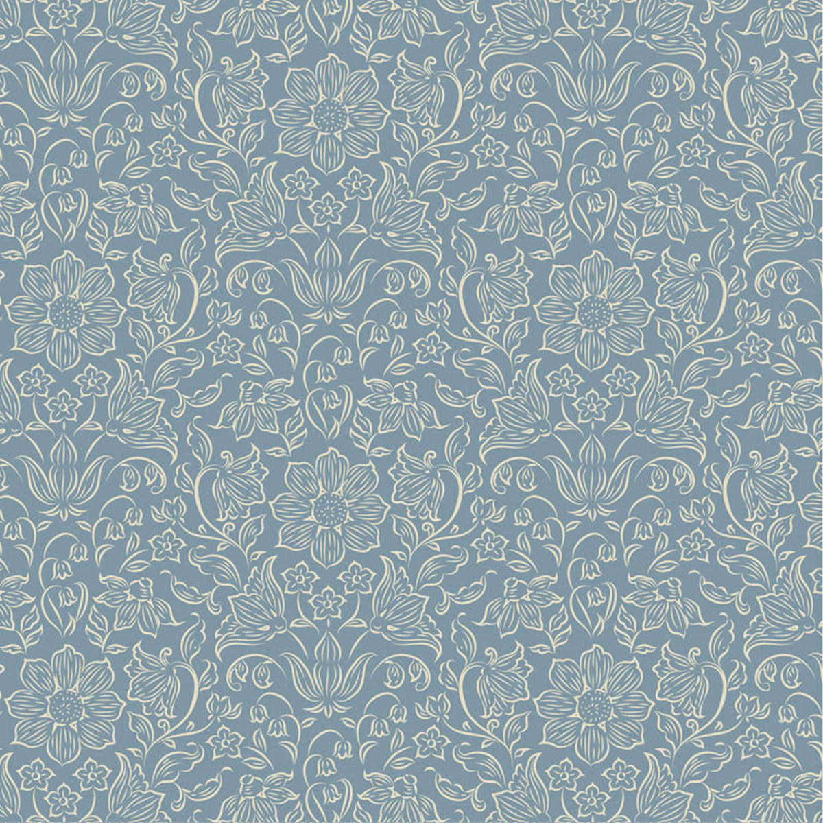 Tilda - SONGBIRD BLENDER - LILA Blue 110158