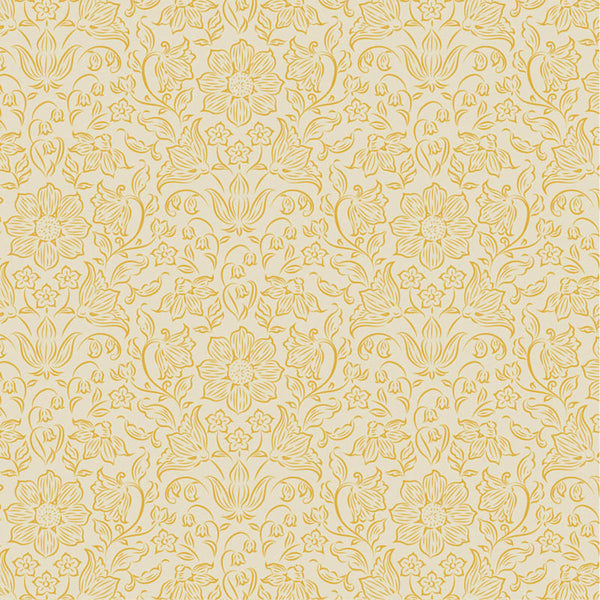 Tilda - SONGBIRD BLENDER - LILA Lt Yellow 110159