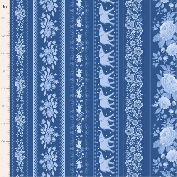 Tilda - SOMETHING BLUE CO-ORD - Borders Night 110171
