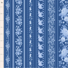 Tilda - SOMETHING BLUE CO-ORD - Borders Night 110171