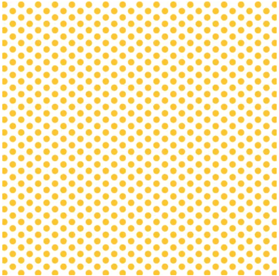 D/F Devonstone Fundamentals - Small Polka Dots Sunnyside Yellow DV2838