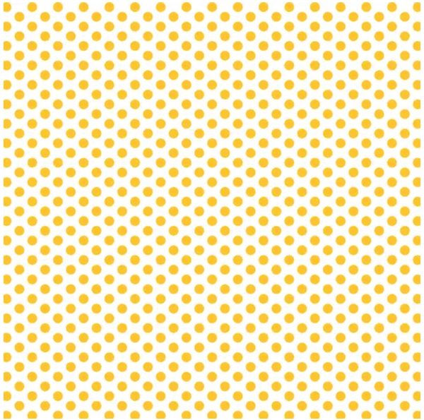 D/F Devonstone Fundamentals - Small Polka Dots Sunnyside Yellow DV2838