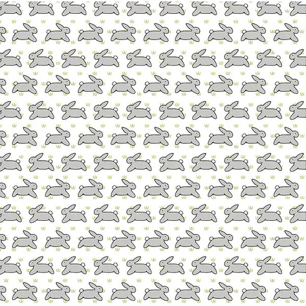 D/RT RED TRACTOR COLLECTION - Rabbits White (small pattern) DV54768