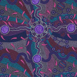 ROARING FORTIES PURPLE by Aboriginal Artist Greg Matthews