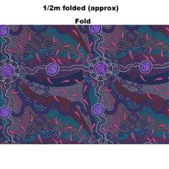ROARING FORTIES PURPLE by Aboriginal Artist Greg Matthews