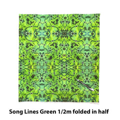 Song Lines Green - by Aboriginal artists Chern'ee, Brooke and Jessee Sutton